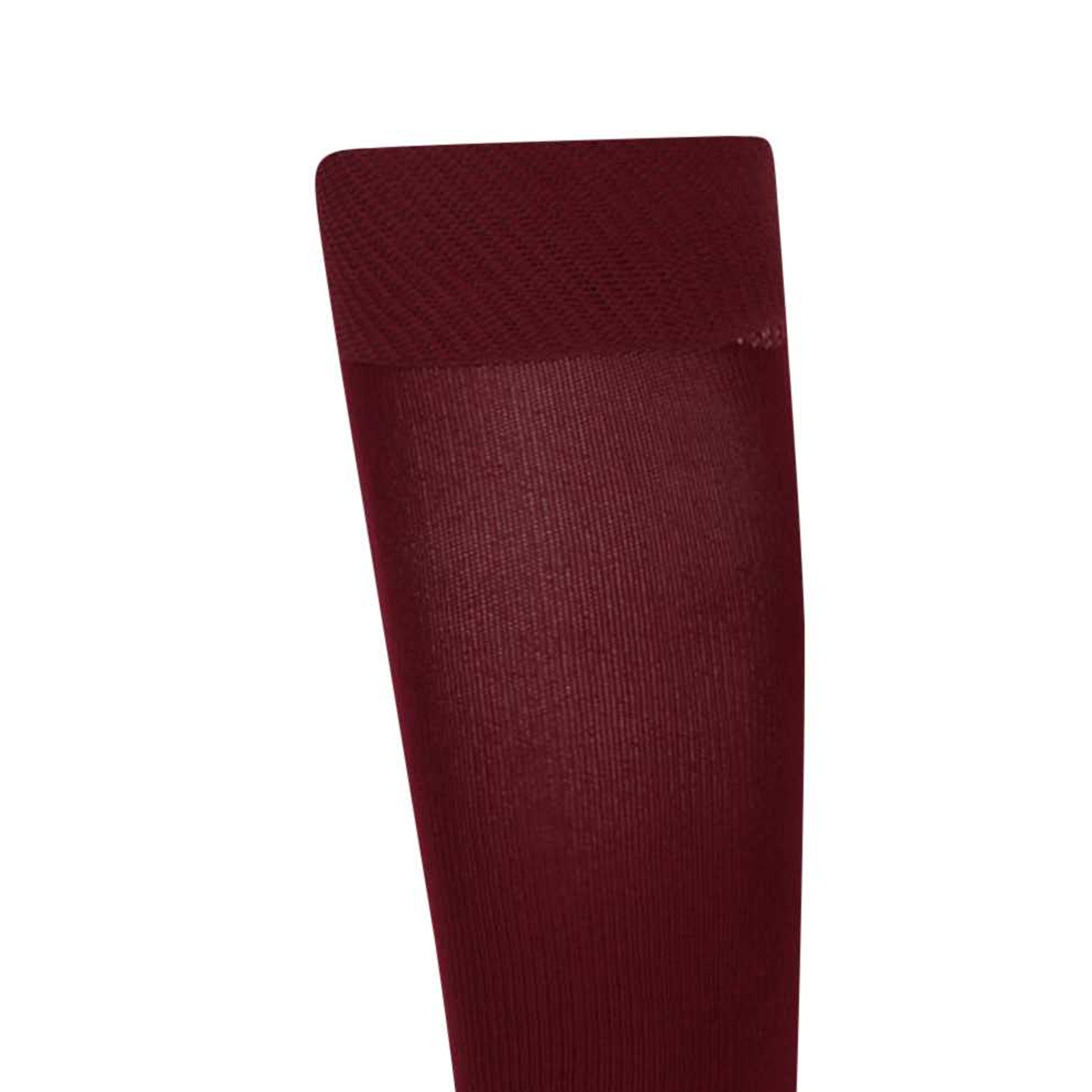 Claret Red-White - Lifestyle - Umbro Childrens-Kids Primo Football Socks