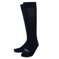 Dark Navy-White - Back - Umbro Childrens-Kids Primo Football Socks