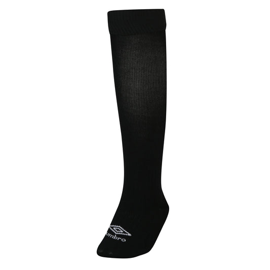 Black-White - Front - Umbro Childrens-Kids Primo Football Socks