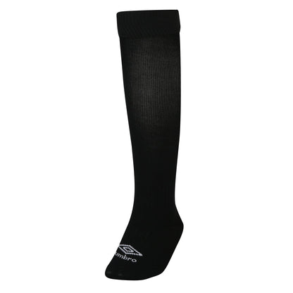 Black-White - Front - Umbro Childrens-Kids Primo Football Socks