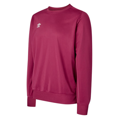 New Claret - Front - Umbro Childrens-Kids Polyester Sweatshirt