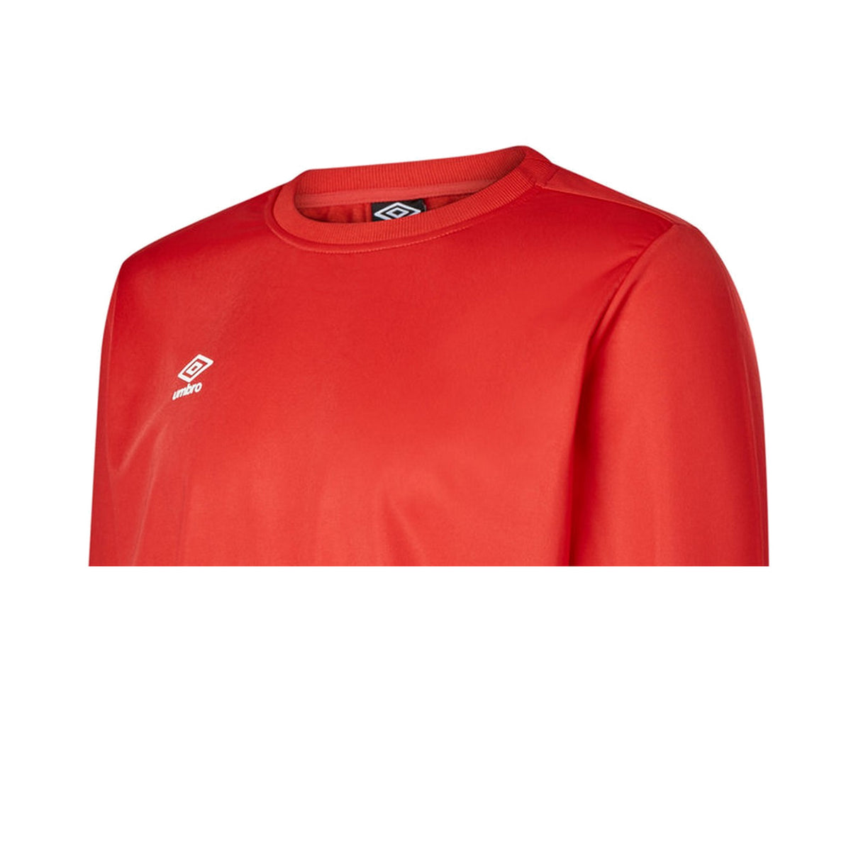 Vermillion - Side - Umbro Childrens-Kids Polyester Sweatshirt