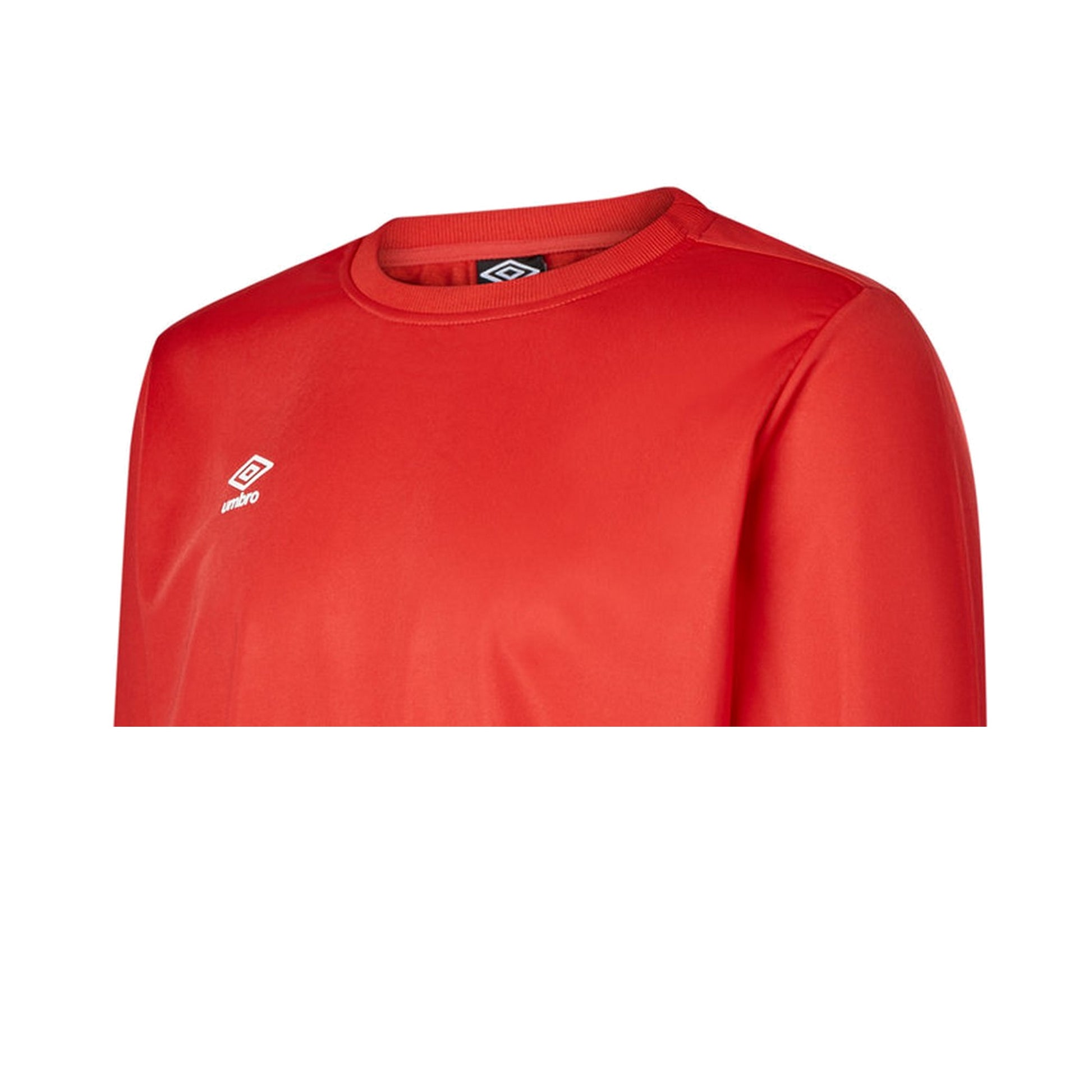 Vermillion - Side - Umbro Childrens-Kids Polyester Sweatshirt