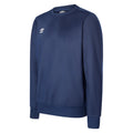Dark Navy - Front - Umbro Mens Polyester Sweatshirt
