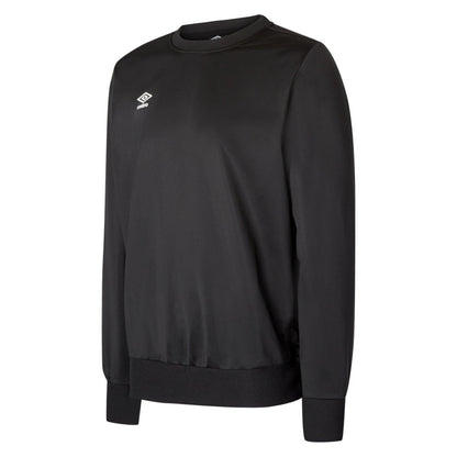 Black - Front - Umbro Mens Polyester Sweatshirt