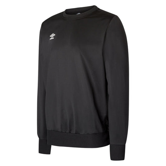 Black - Front - Umbro Mens Polyester Sweatshirt