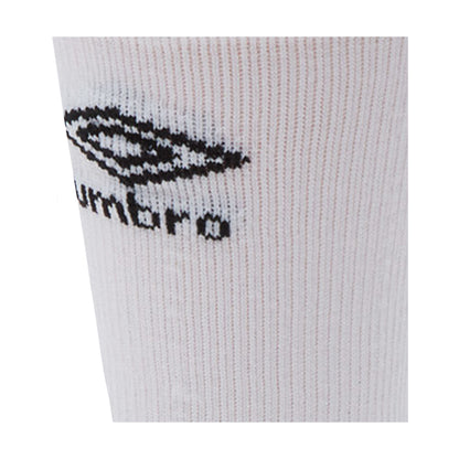 White - Back - Umbro Mens Pro Tech Logo Socks