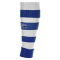 Royal Blue-White - Front - Umbro Childrens-Kids Hooped Leg Sleeves