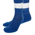 Royal Blue-White - Side - Umbro Childrens-Kids Hooped Leg Sleeves