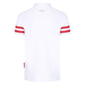 White-Claret Red - Back - England Rugby Childrens-Kids 22-23 Classic Umbro Home Jersey