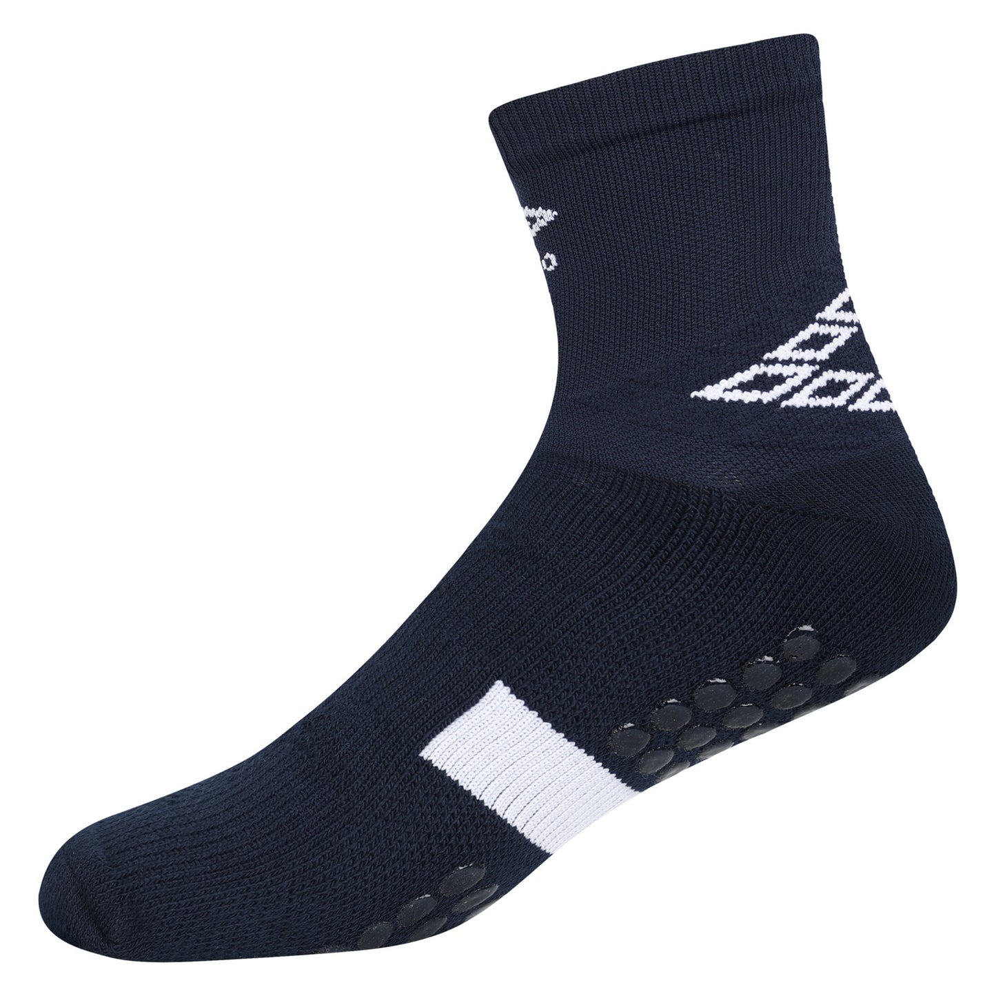 Navy - Side - Umbro Mens Pro Protex Gripped Socks