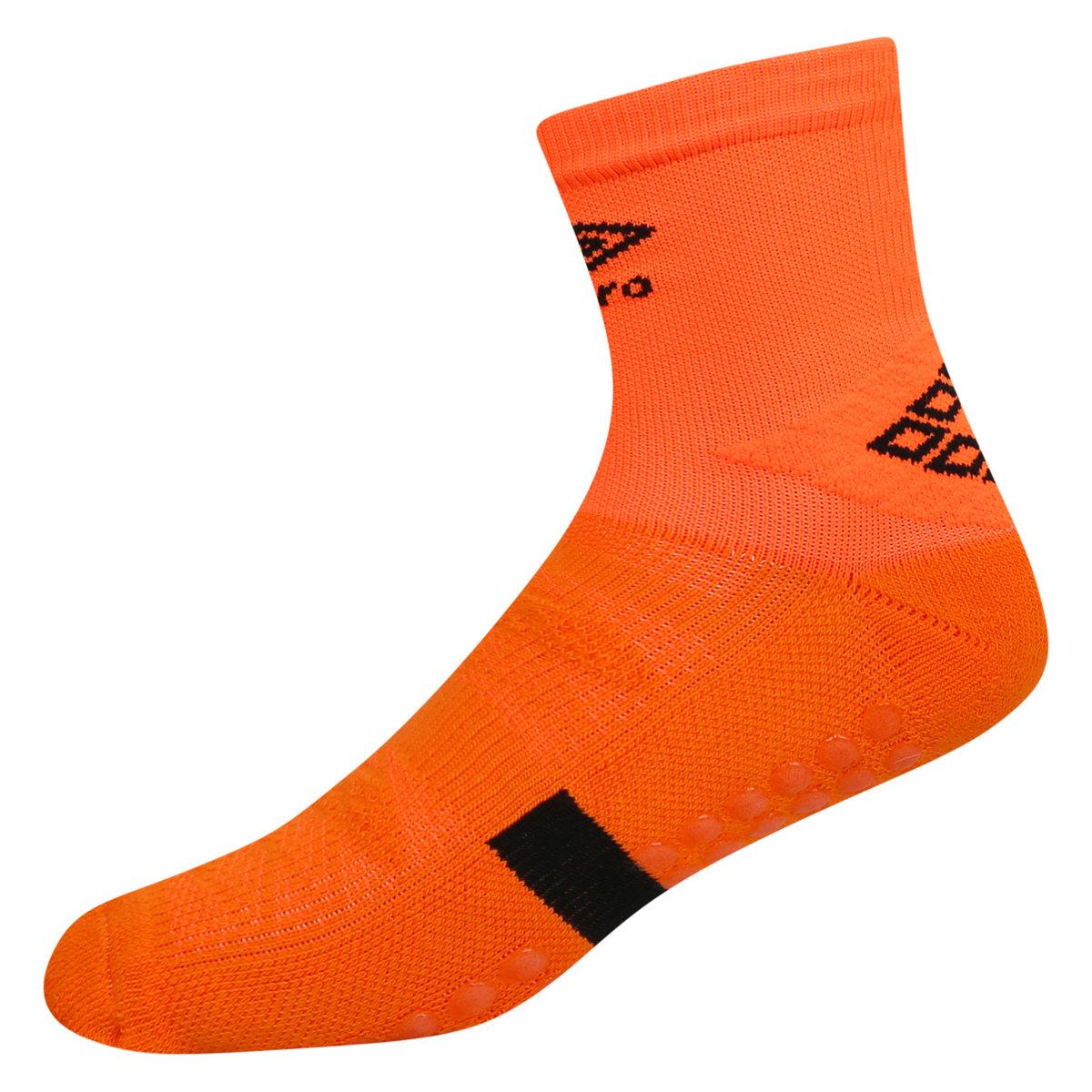 Shocking Orange - Side - Umbro Mens Pro Protex Gripped Socks