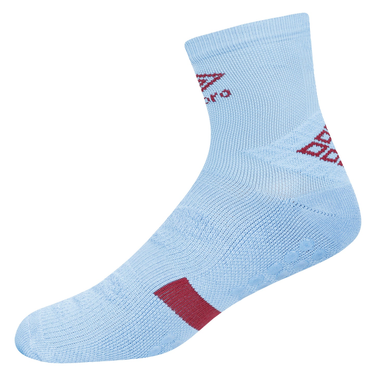 Sky-New Claret - Side - Umbro Mens Pro Protex Gripped Socks