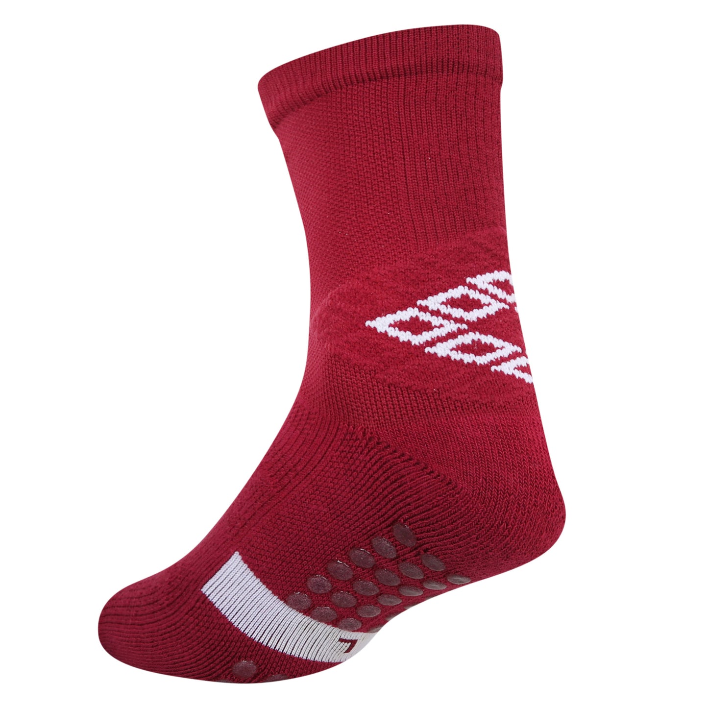 New Claret - Back - Umbro Mens Pro Protex Gripped Socks