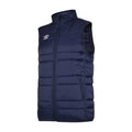 Dark Navy-White - Front - Umbro Mens Club Essential Gilet