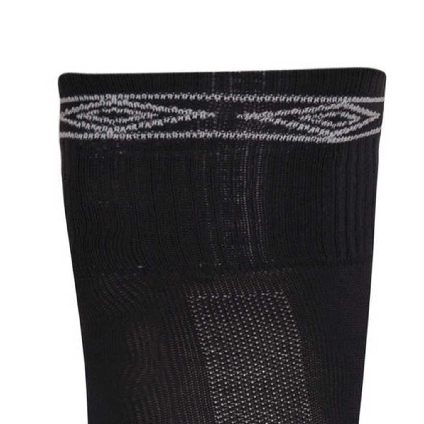 Carbon-White - Lifestyle - Umbro Mens Diamond Leg Sleeves