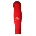 Vermillion-White - Back - Umbro Mens Diamond Leg Sleeves