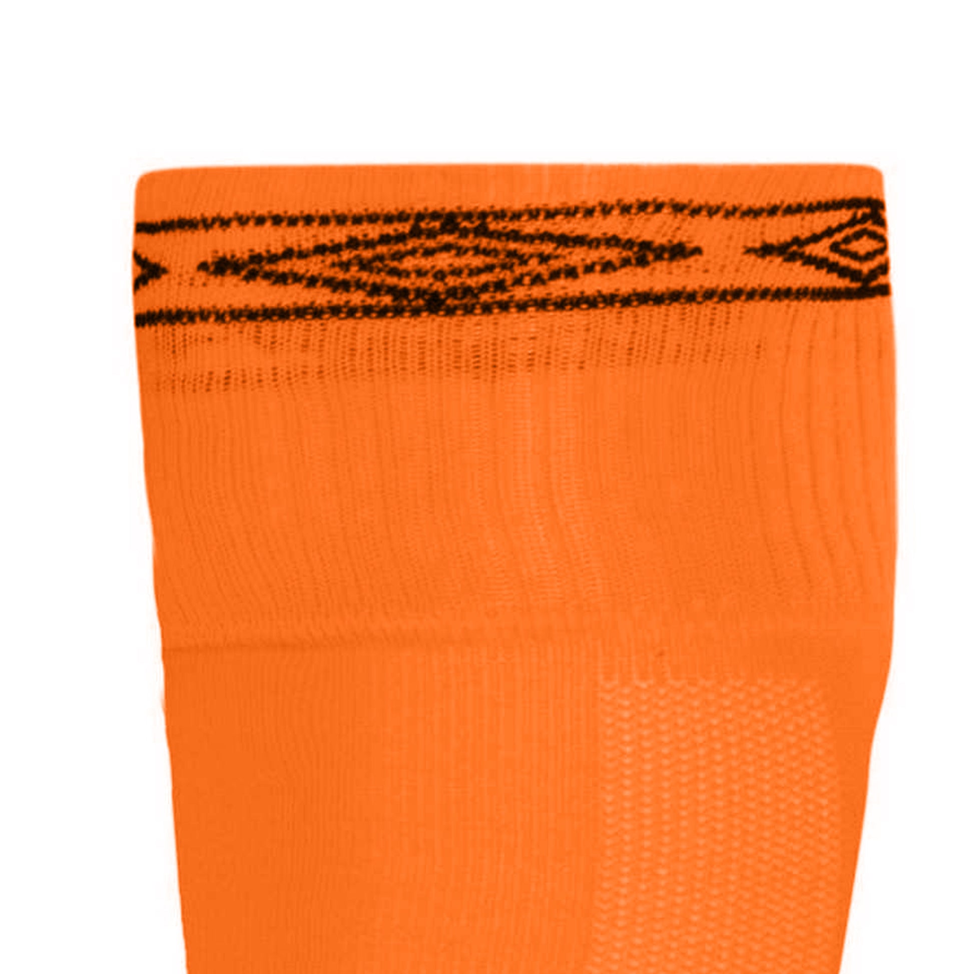 Shocking Orange-Black - Lifestyle - Umbro Mens Diamond Leg Sleeves