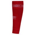 Vermillion-White - Side - Umbro Mens Diamond Leg Sleeves