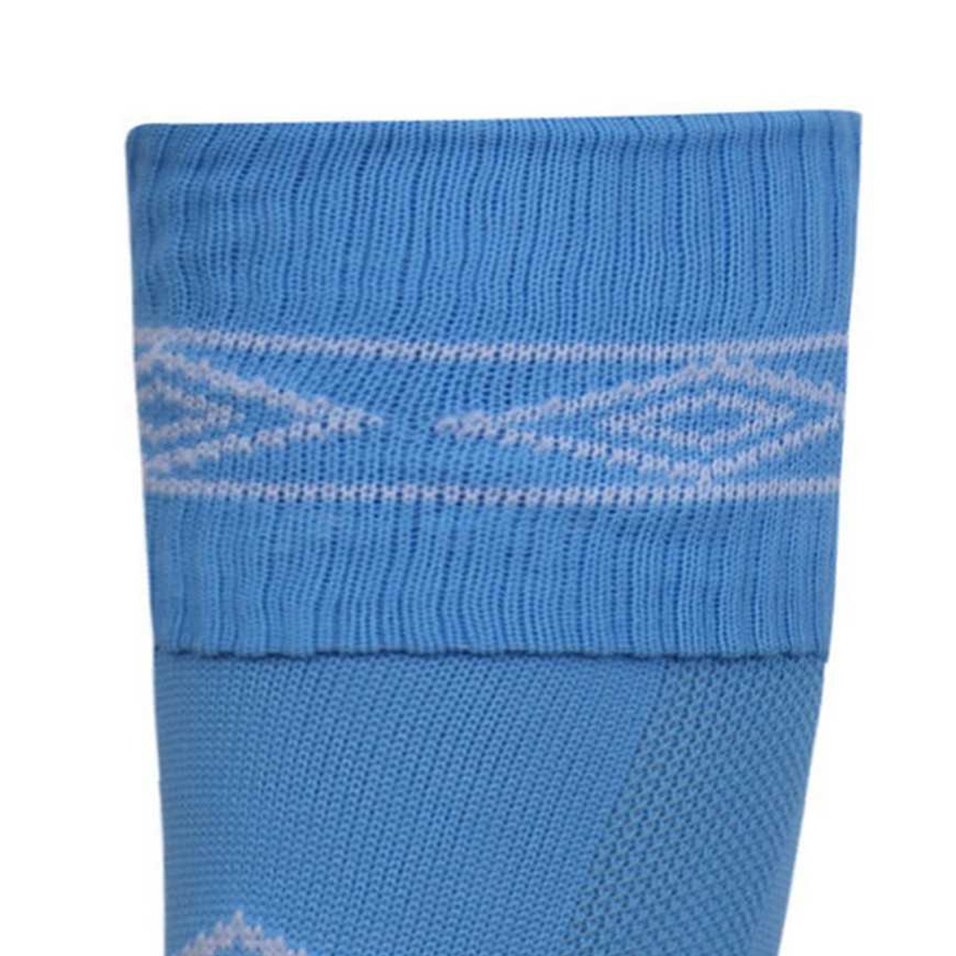 Sky Blue-White - Lifestyle - Umbro Mens Diamond Leg Sleeves