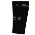 Black-White - Side - Umbro Mens Diamond Leg Sleeves