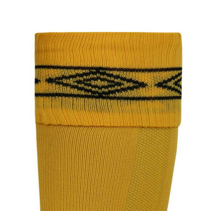 Yellow-Black - Lifestyle - Umbro Mens Diamond Leg Sleeves