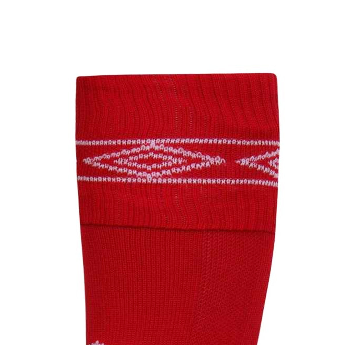 Vermillion-White - Lifestyle - Umbro Mens Diamond Leg Sleeves