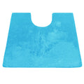 Turquoise - Front - Ultimate Plush Pile Premium Pedestal Mat