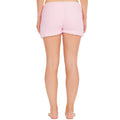 Pink - Back - Forever Dreaming Womens-Ladies Borg Lounge Shorts