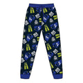 Black-Blue - Back - Doctor Who Mens Lounge Trousers
