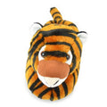 Orange - Back - Slumberzzz Childrens-Kids Tiger Slippers