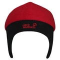 Red - Front - Jack Wolfskin Childrens-Kids Stormlock Winter Hat