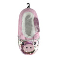 Pink - Front - Foxbury Womens-Ladies Sequin Pig Slippers