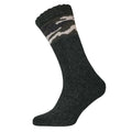 Khaki - Front - Mens Camo Heavy Gauge Boot Socks