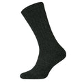 Khaki - Front - Mens Heavy Gauge Hiking Boot Socks
