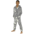 Grey - Front - Follow That Dream Childrens-Kids Glow In The Dark Moons All-In-One