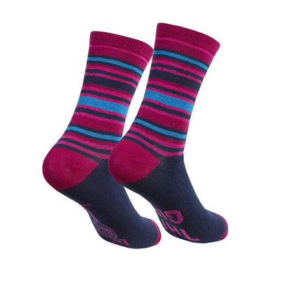 Navy-Pink - Back - Womens-Ladies This Girl Loves Gin Socks (1 Pair)