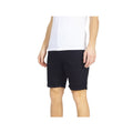 Black - Back - Brave Soul Mens Turned Up Hem Denim Shorts