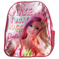 Pink - Back - Barbie Childrens-Kids Make Today Magic Backpack