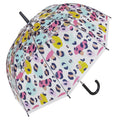 Multi - Back - Susino Womens-Ladies Animal Print Dome Umbrella