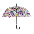 Multi - Front - Susino Womens-Ladies Animal Print Dome Umbrella