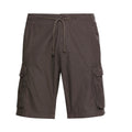 Grey - Front - Brave Soul Mens Island Cargo Shorts