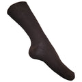 Light Brown-Brown-Beige - Back - Healthy Centres Womens-Ladies Easy-slide 100% Cotton Socks (3 Pairs)