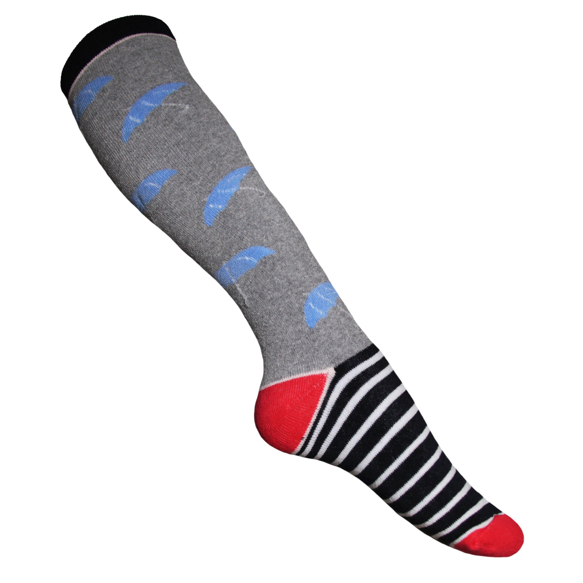 Umbrella - Front - Womens-Ladies Hyperwarm Long Welly Socks (1 Pair)