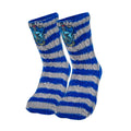 Blue-Grey - Front - Harry Potter Womens-Ladies Ravenclaw Slipper Socks