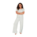 Pale Sage - Back - Indigo Sky Womens-Ladies Lounge Wear Set