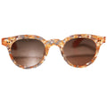Gold Flecks in Crystal - Champagne Mirror - Front - Toms Womens-Ladies Fin Sunglasses