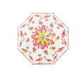 Clear-Pink - Back - Drizzles Childrens-Kids Flamingo Stick Umbrella