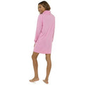 Pink - Back - Foxbury Womens-Ladies Cowl Neck Jersey