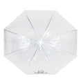 Clear-White - Side - X-Brella Just Married Dome Umbrella